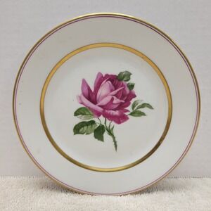 Thomas Germany Cabbage Rose Bread plate
